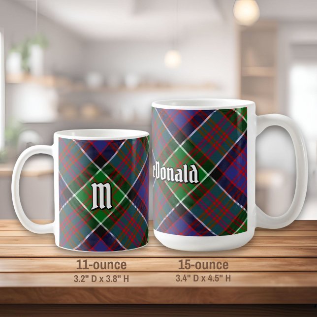 Clan MacDonald de Clanranald Tartan Coffee Mug (Créateur téléchargé)