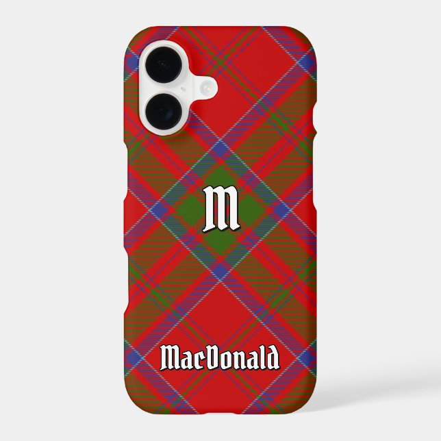 Clan MacDonald de Keppoch Tartan (Verso)