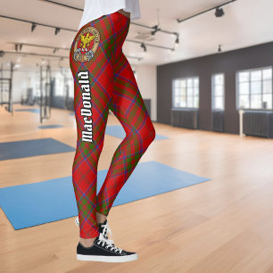 Clan MacDonald de Keppoch Tartan Leggings