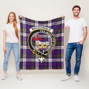 Clan MacDonald Dress Modern Macdonalds Of Donald T Fleece Blanket