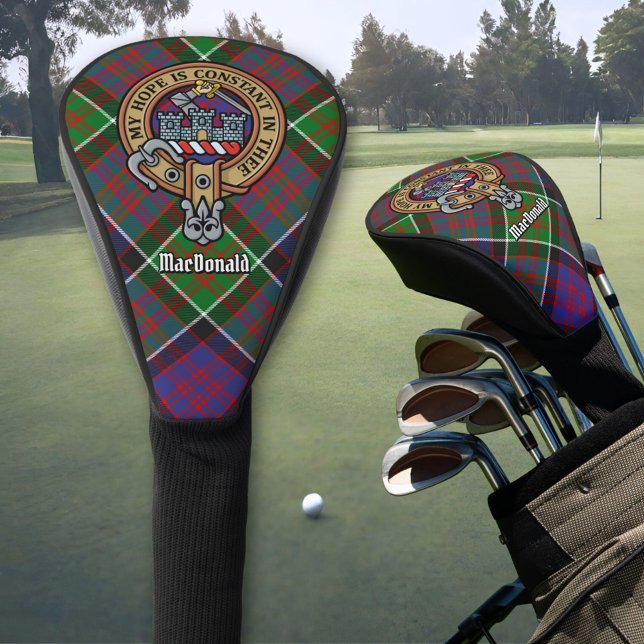 Clan MacDonald of Clanranald Crest Golf Head Cover (Creator Uploaded)