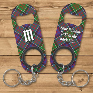 Clan MacDonald of Clanranald Tartan Keychain Bottle Opener
