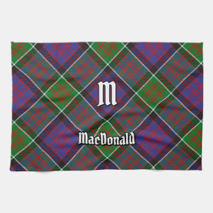 Clan MacDonald of Clanranald Tartan Kitchen Towel
