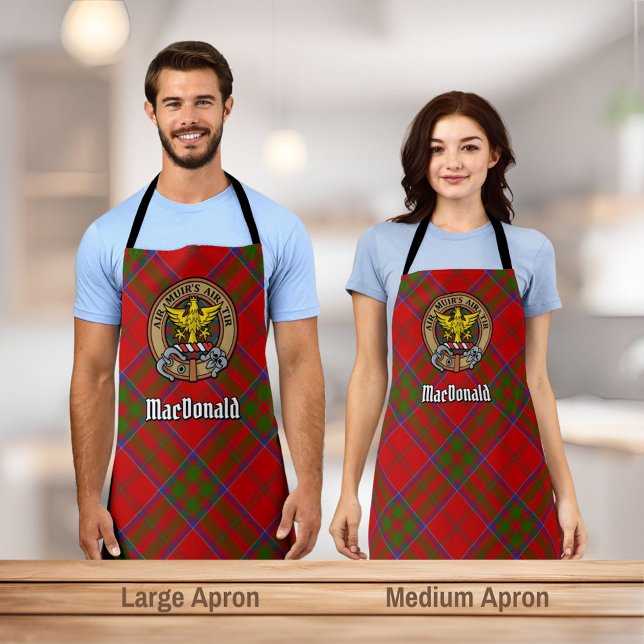 Clan MacDonald of Keppoch Crest Apron (Creator Uploaded)