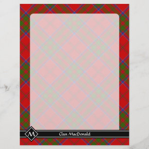 Clan MacDonald of Keppoch Tartan Flyer