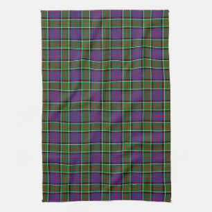 Clan MacDonald Of Ranald Tartan Kitchen Towel