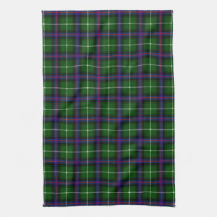 Clan MacDonald Of The Isles Tartan Kitchen Towel