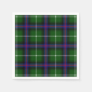 Clan MacDonald Of The Isles Tartan Napkin