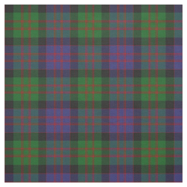 Clan MacDonald Scottish Tartan Plaid Fabric (Swatch)