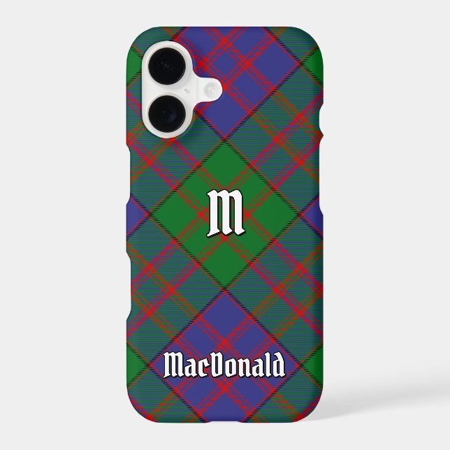 Clan MacDonald Tartan Coque-Mate coque iphone (Verso)