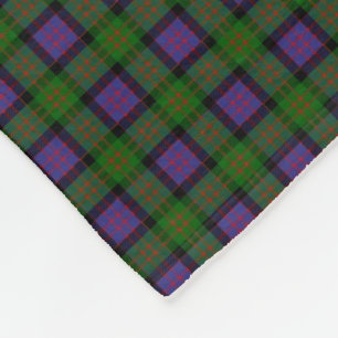 Clan MacDonald Tartan Fleece Blanket