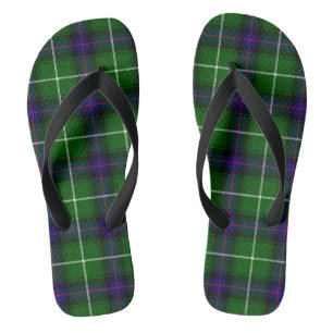 Clan MacDonald Tartan Flip Flops