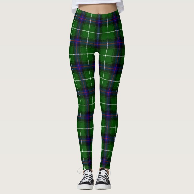 Clan MacDonald Tartan Leggings (Front)
