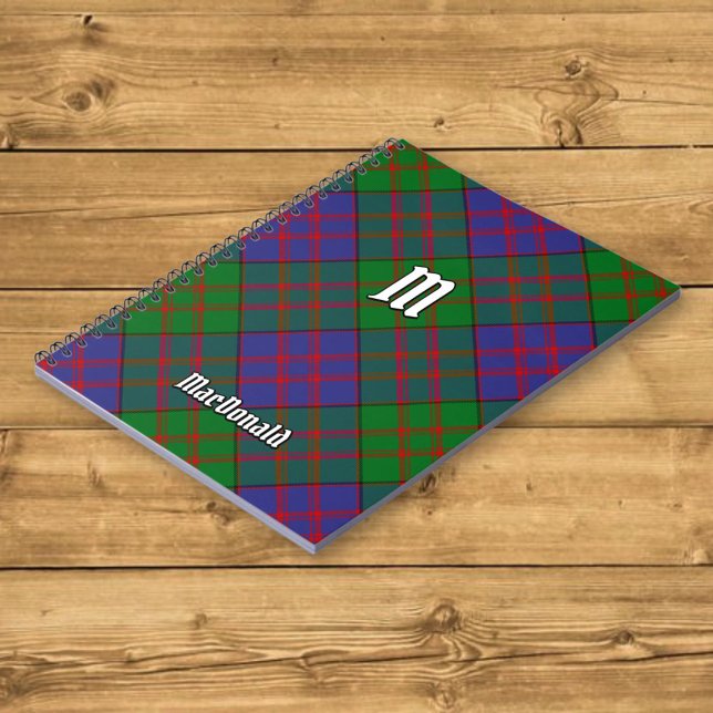 Clan MacDonald Tartan Notebook (Creator Uploaded)