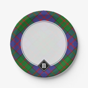 Clan MacDonald Tartan Paper Plates