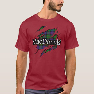 Clan MacDonald Tartan Spirit Shirt