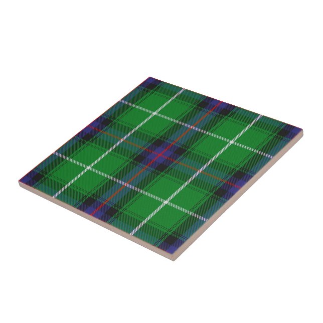 Clan MacDonald Tartan  Tile (Side)