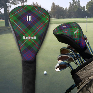 Clan MacDonell of Glengarry Tartan Golf Head Cover