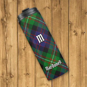 Clan MacDonell of Glengarry Tartan Thermal Tumbler