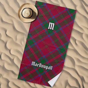Clan MacDougall Tartan Beach Towel