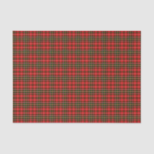 Clan MacDougall Tartan Tissue Paper (Front)