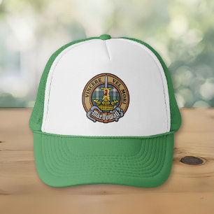 Clan MacDowall Crest over Tartan Trucker Hat