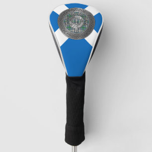 Clan MacDowall Crest & Tartan Knot Golf Head Cover