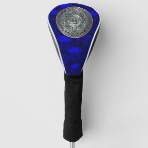 Clan MacDowall Crest & Tartan Knot Golf Head Cover