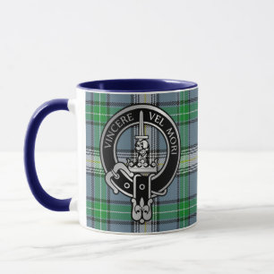 Clan MacDowall Crest & Tartan Mug