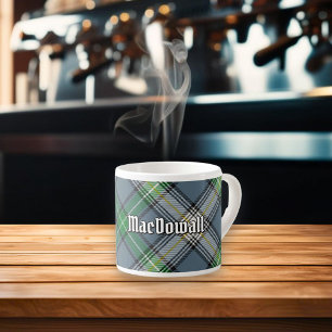 Clan MacDowall Tartan Espresso Cup