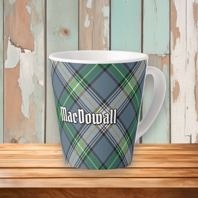Clan MacDowall Tartan Latte Mug (Creator Uploaded)