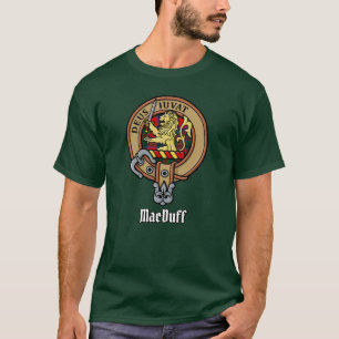 Clan MacDuff Crest over Tartan T-Shirt
