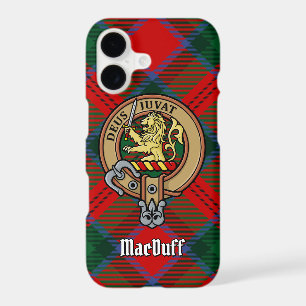 Clan MacDuff Crest sur Tartan