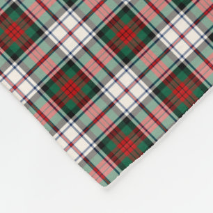 Clan MacDuff Dress Tartan Scottish Plaid Pattern Fleece Blanket