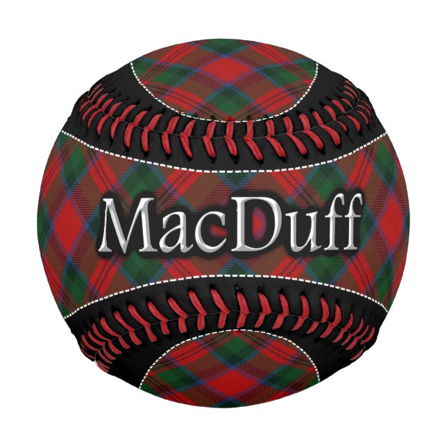 Clan MacDuff Scottish Dream Tartan Baseball (Front)