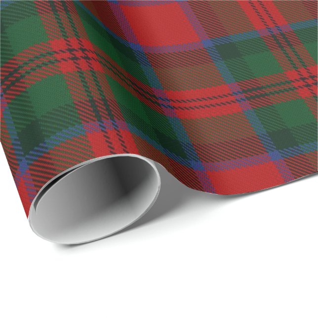 Clan MacDuff Scottish Tartan Wrapping Paper (Roll Corner)