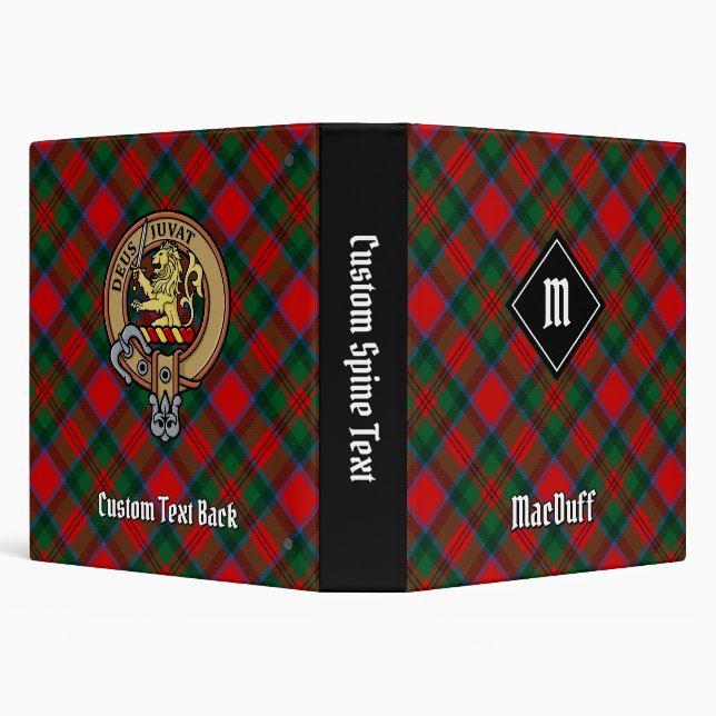 Clan MacDuff Tartan Binder (Background)