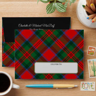 Clan MacDuff Tartan Envelope