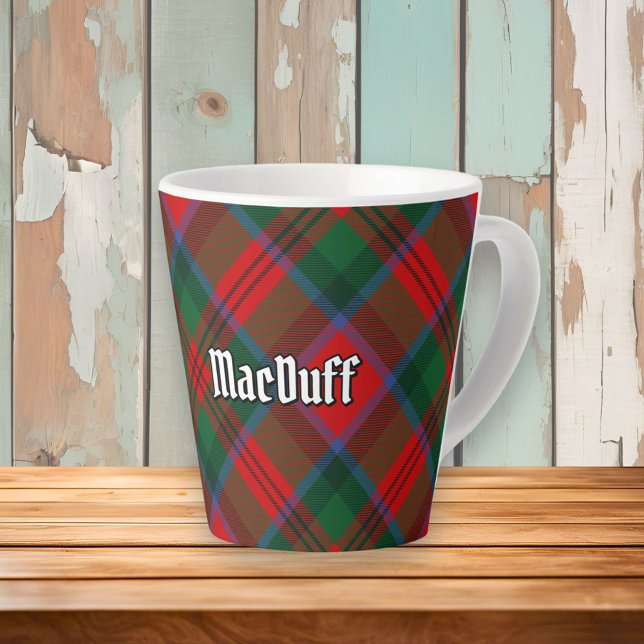Clan MacDuff Tartan Latte Mug (Creator Uploaded)