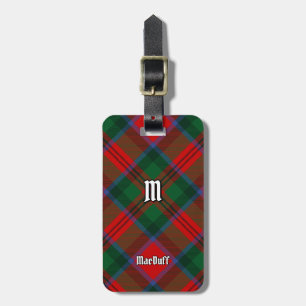Clan MacDuff Tartan Luggage Tag