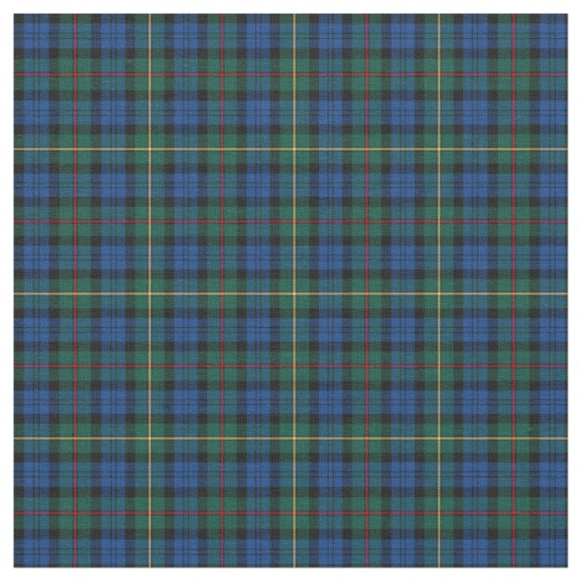 Clan MacEwan Tartan Fabric (Close Up)