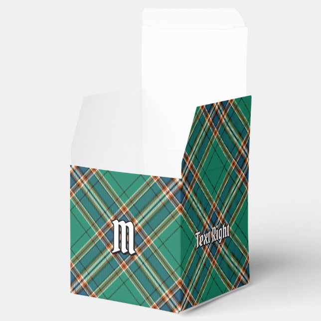 Clan MacFarlane Ancient Hunting Tartan Favor Box (Opened)