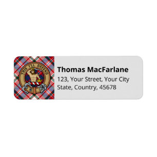 Clan MacFarlane Dress Tartan