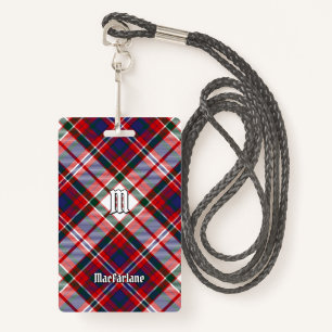 Clan MacFarlane Dress Tartan Badge