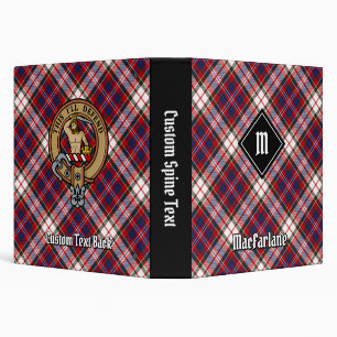 Clan MacFarlane Dress Tartan Binder