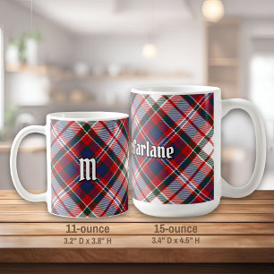 Clan MacFarlane Dress Tartan Coffee Mug