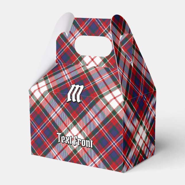 Clan MacFarlane Dress Tartan Favor Box (Front Side)