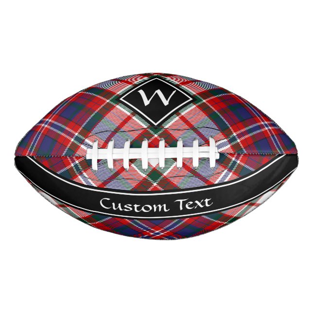 Clan MacFarlane Dress Tartan Football (Front)