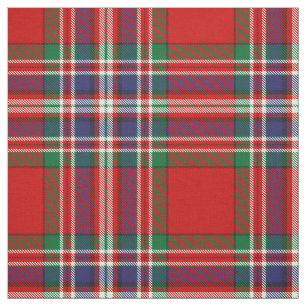 Clan MacFarlane Red Tartan Fabric