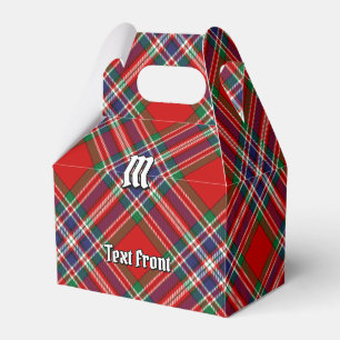 Clan MacFarlane Red Tartan Favor Box